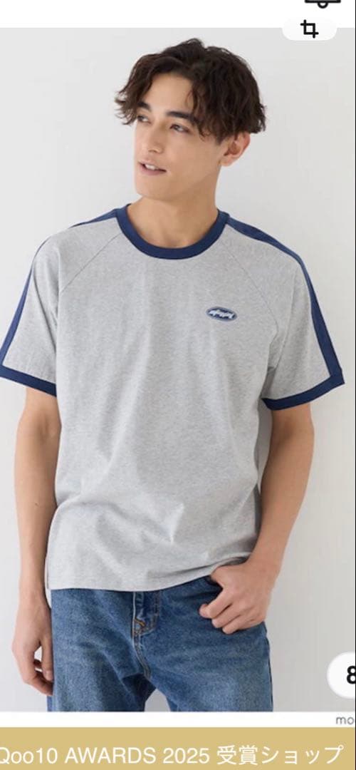 coca comcoca ラグランTシャツ グレー XL 新品未開封 — image 3