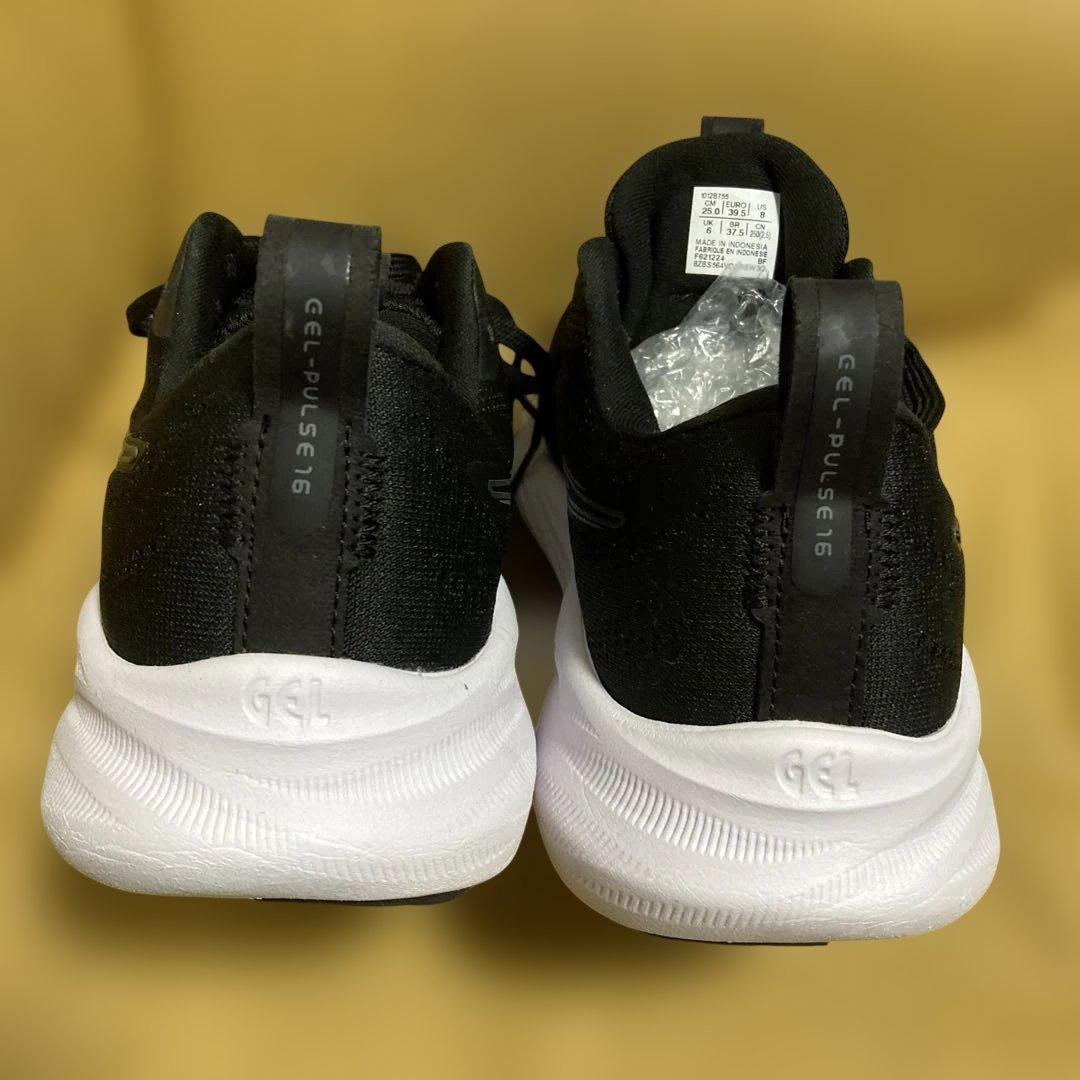 ASICS ランニングシューズ ブラック　２５㎝メンズスニ−カ− — image 3