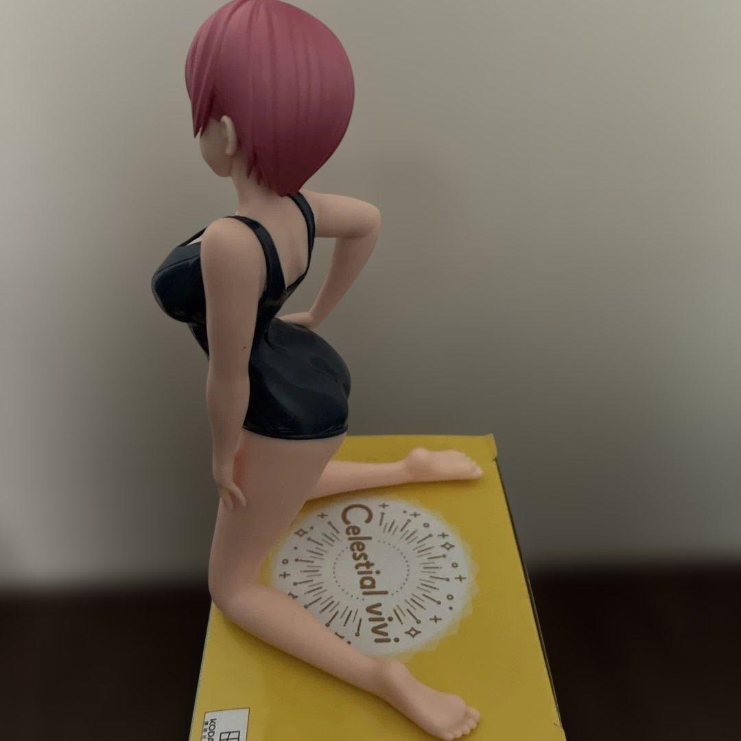 五等分の花嫁 スクール水着フィギュア 3体＋綾波レイ スクール水着1体 — image 5