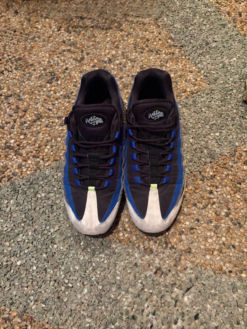 NIKE AIR MAX95 SE 27cm ブラック/ホワイト/ブルー — image 2