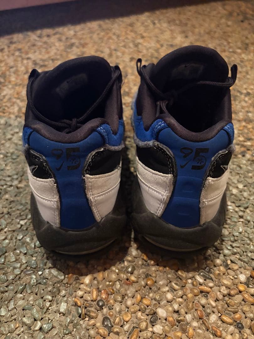 NIKE AIR MAX95 SE 27cm ブラック/ホワイト/ブルー — image 3