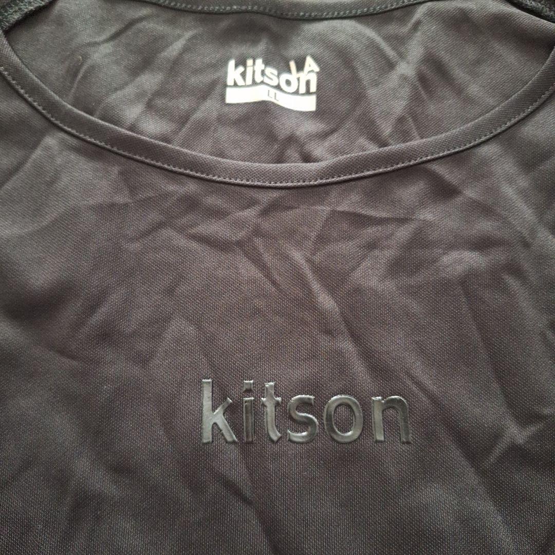 kitson 長袖 クルーネック カットソー ブラック LL — image 2