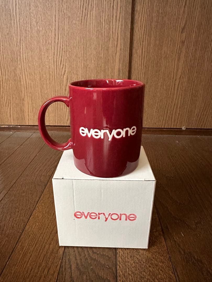 everyone ABCD FLEURS mug cup — image 2