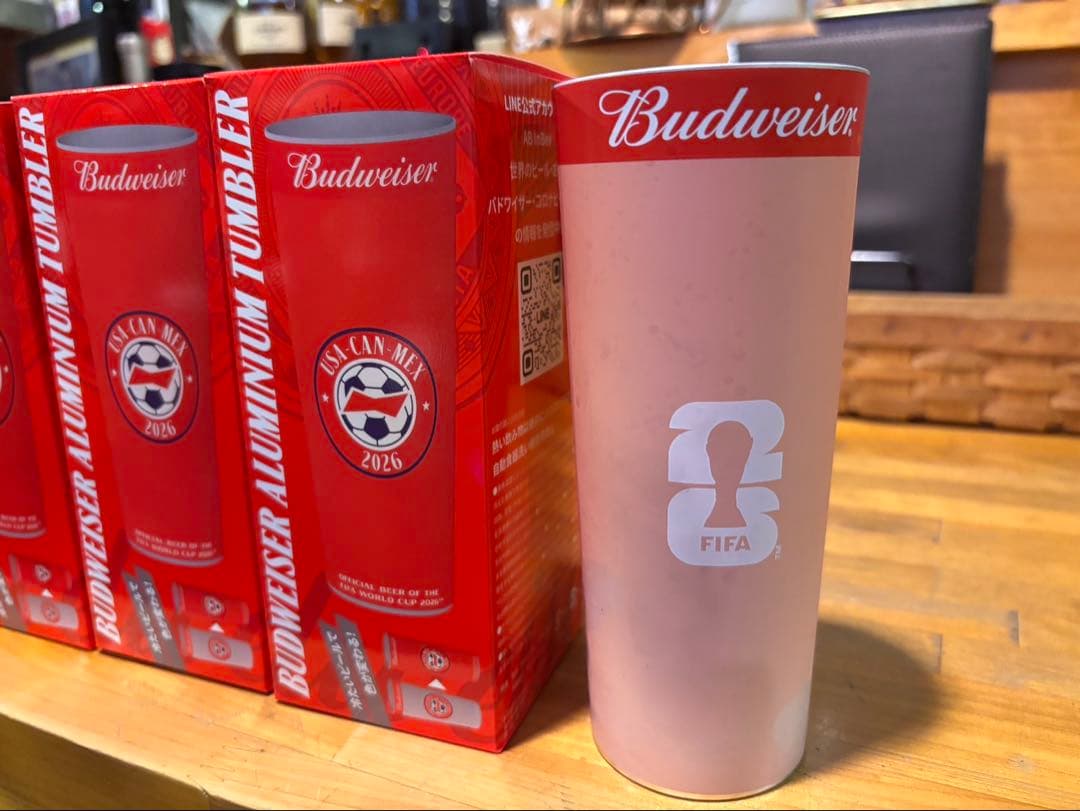 Budweiser 2026 FIFA ワールドカップ アルミタンブラー　5個 — image 3