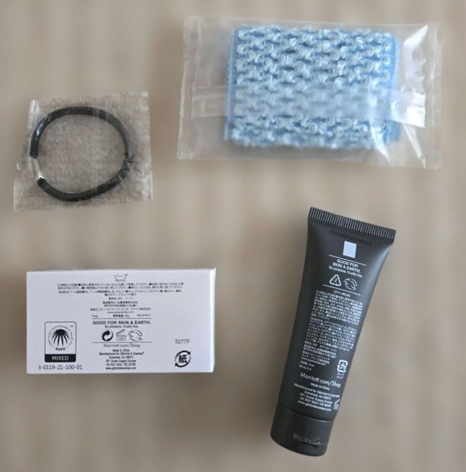 新品・未開封★SHERATONホテル旅行用アメニティセット　巾着袋　ボールペン — image 5