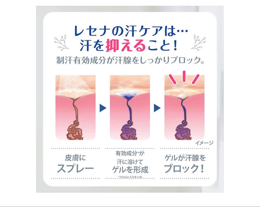 Rexena レセナ ドライシールド パウダースティック ベビーパウダー ワキ用 — image 5