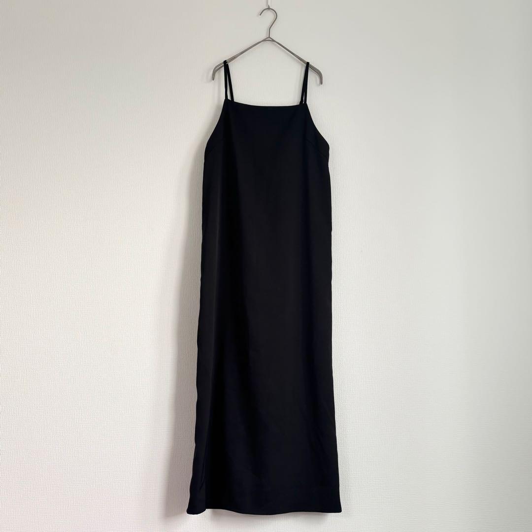 PAGEBOY キャミワンピース ロング丈 ブラック — image 2