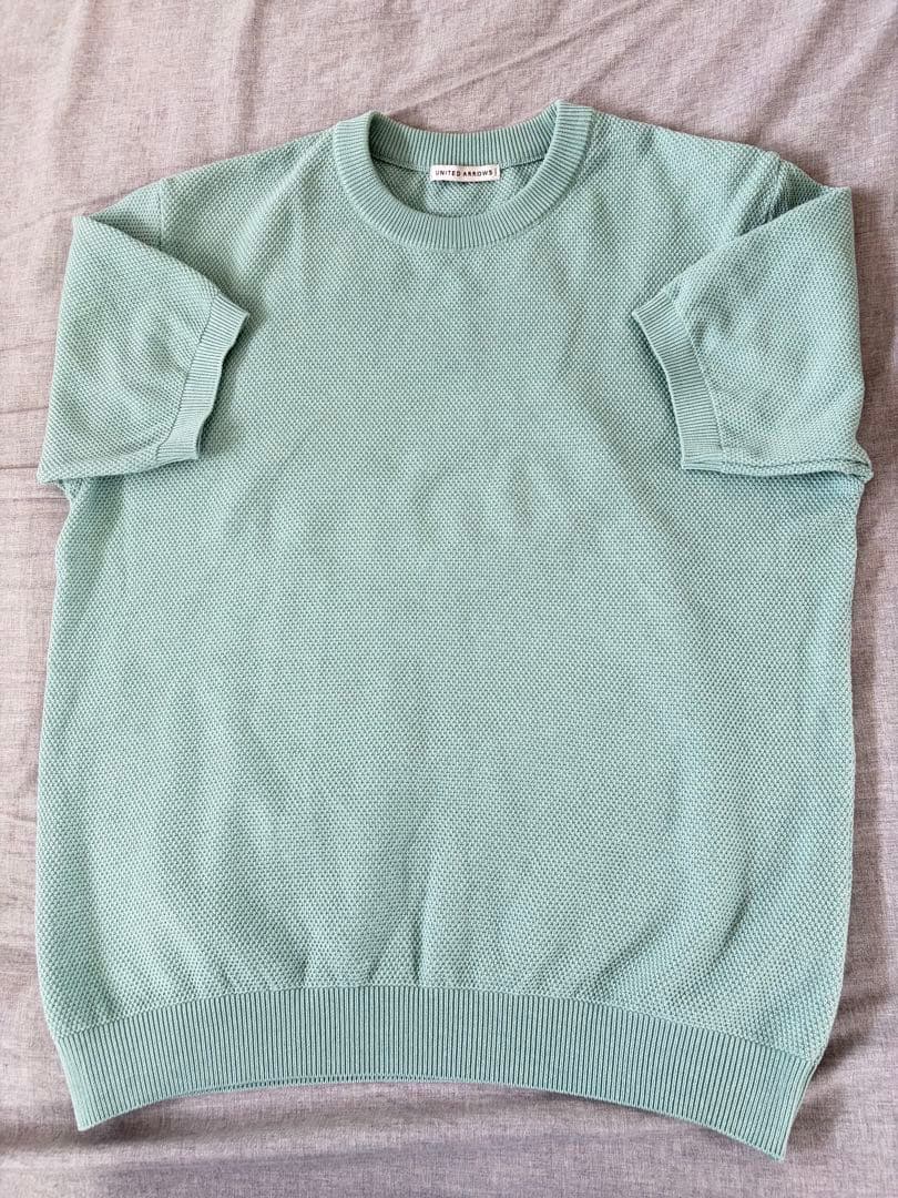 UNITED ARROWS ニット セーター 半袖 Sサイズ — image 2
