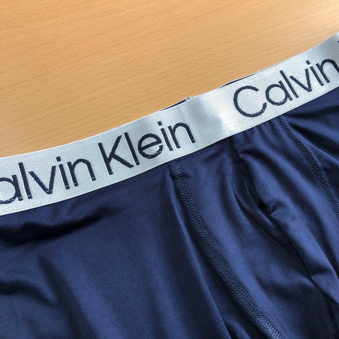 新品 カルバンクライン ボクサーパンツ Calvin Klein Mサイズ 紺色 — image 3