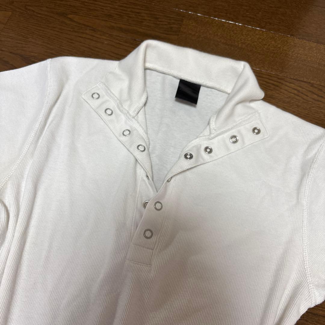 KISS MARK ポロシャツ ホワイト — image 2