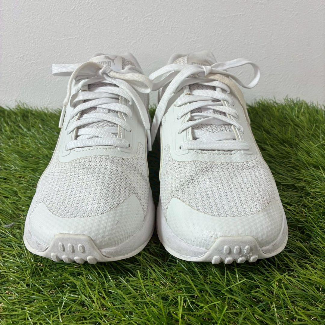 PUMA プーマ ランニングシューズ スニーカー 26cm テイパー ホワイト — image 5