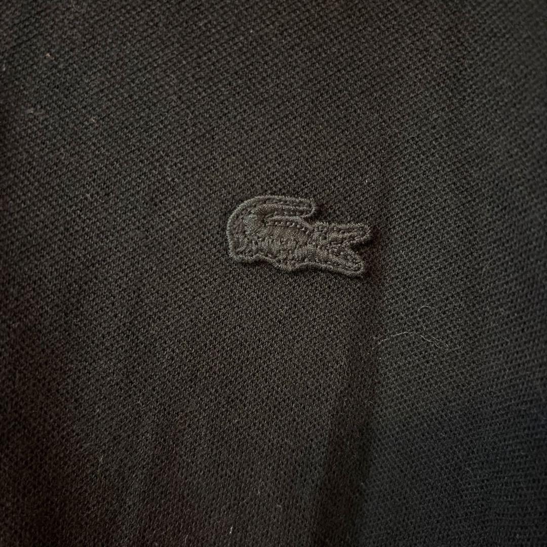 LACOSTE ポロワンピース ブラック スリムフィット 38 — image 2