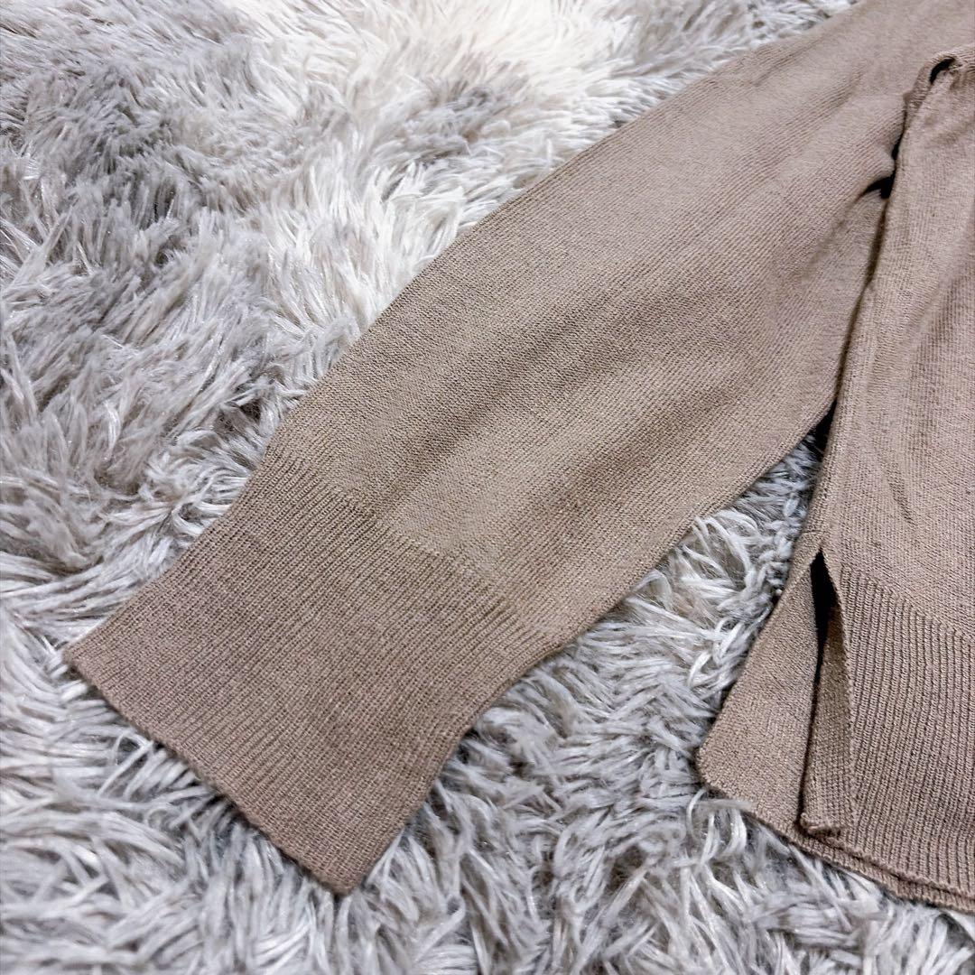ZARA ザラ（S）長袖 ニット セーター 薄手 シンプル 無地 — image 3