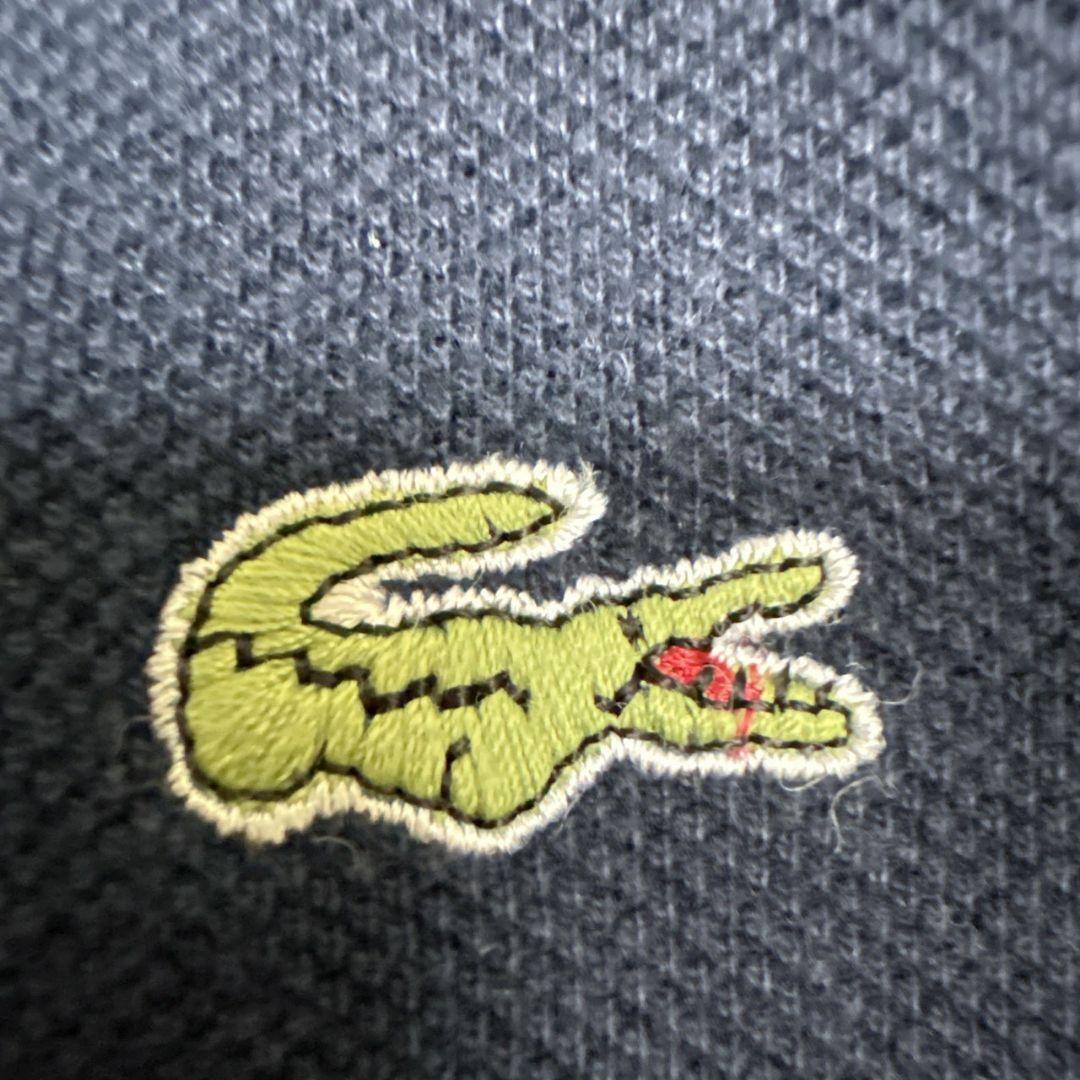 LACOSTE『ラコステ』半袖 ポロシャツ【M】ネイビー 紺 — image 4