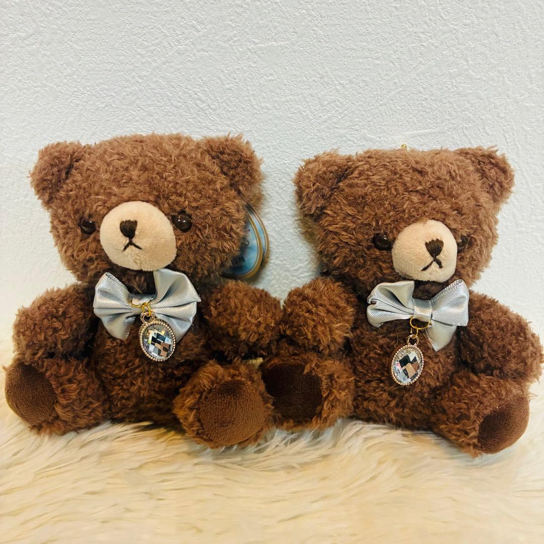 ★新品タグ付き★推しくまさん　マスコットぬいぐるみ　ラウンドワン限定　8点セット — image 2