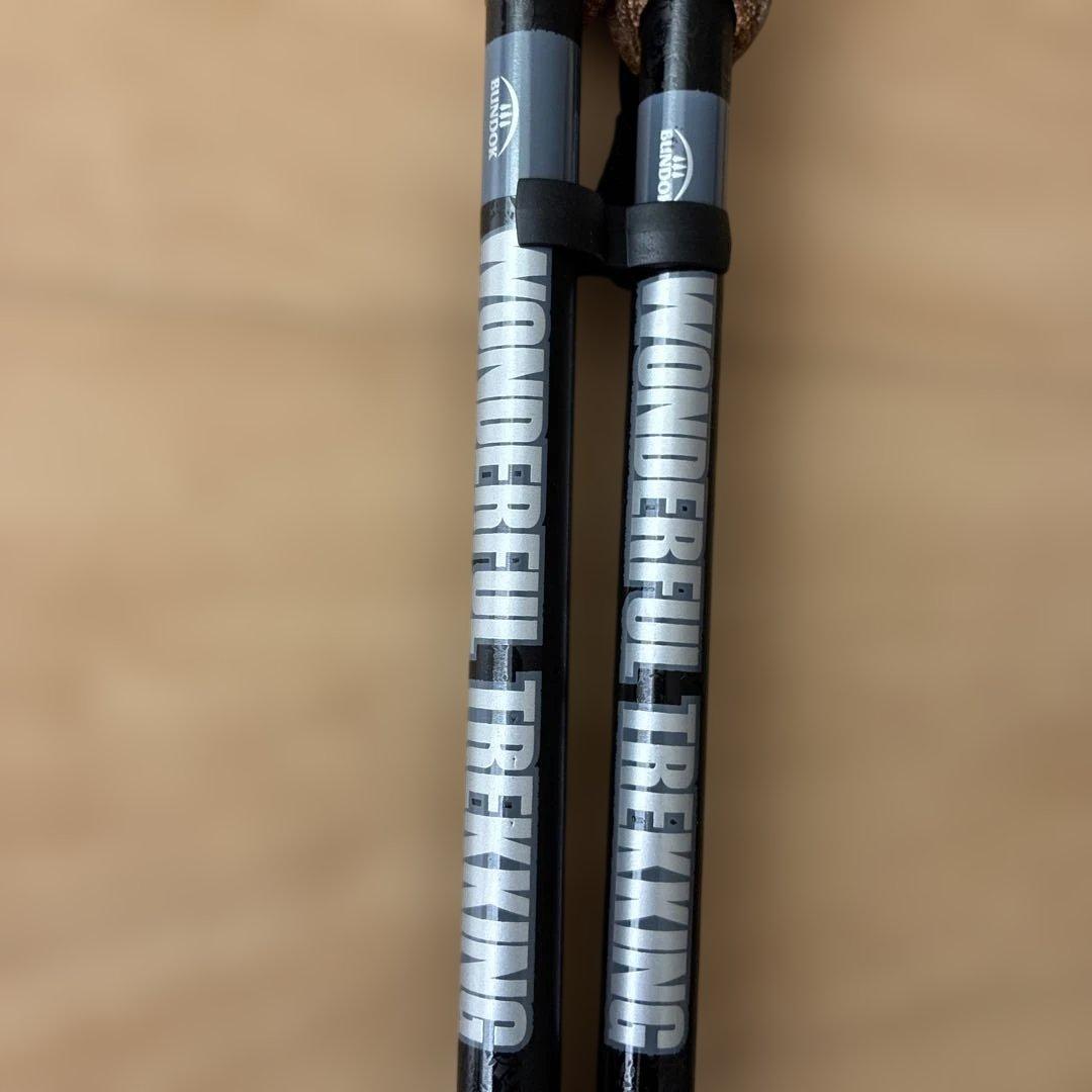 トレッキングポールシステム3 BD-454BK 2本セット　ブラック — image 5