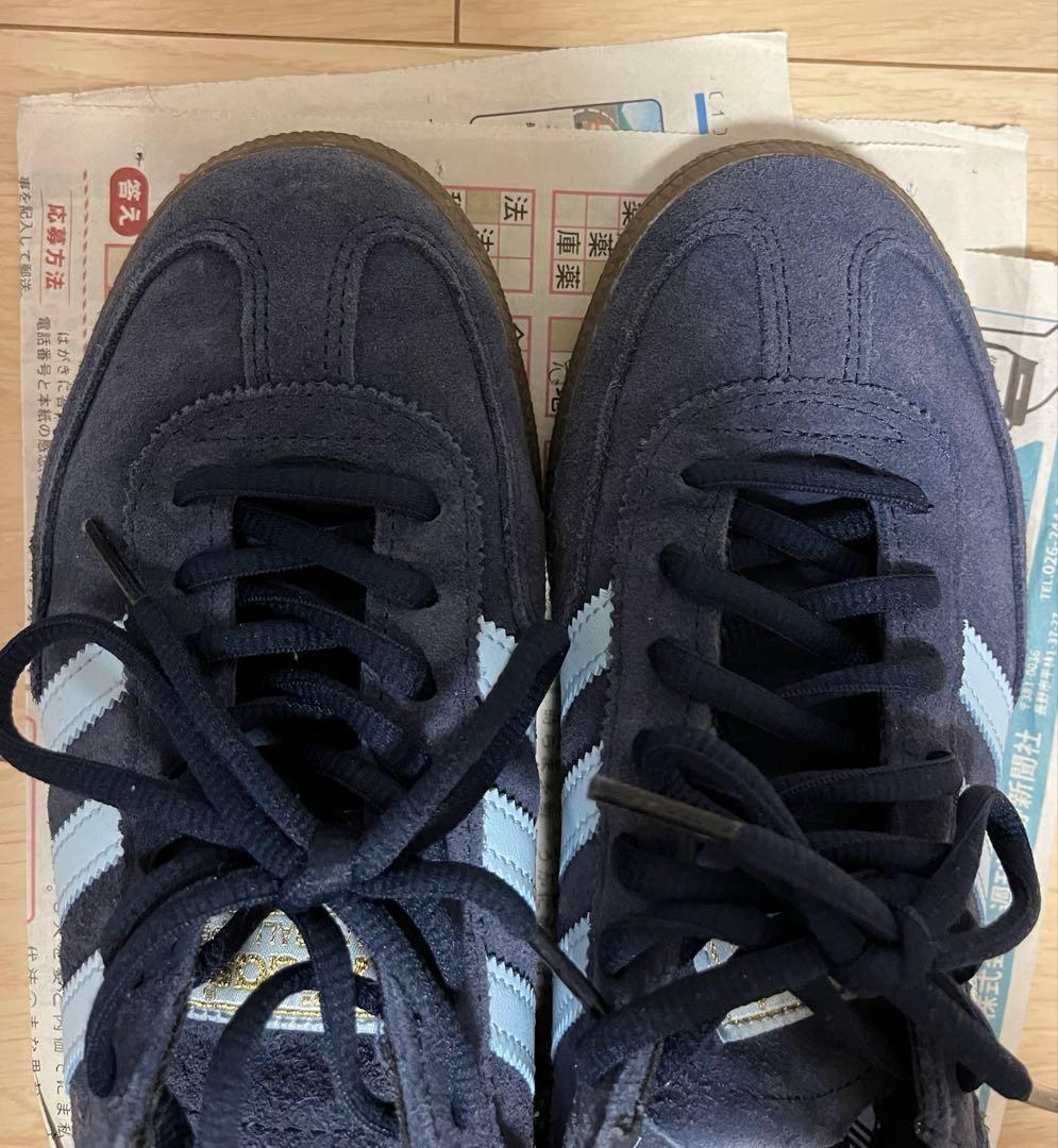 【美品よりです】adidas Handball Spezial 24cmネイビー — image 4