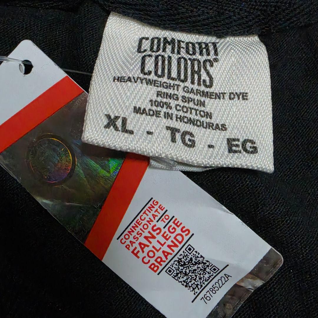 COMFORT COLORS テネシー大学 カレッジt ブラックt メンズXL — image 3