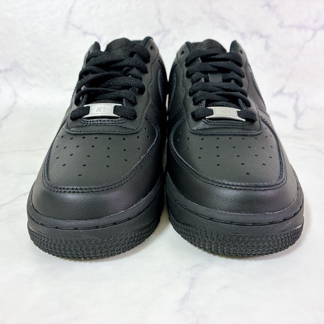 最終価格✨Nike ナイキ AIR FORCE 1 オールブラック25cm — image 2