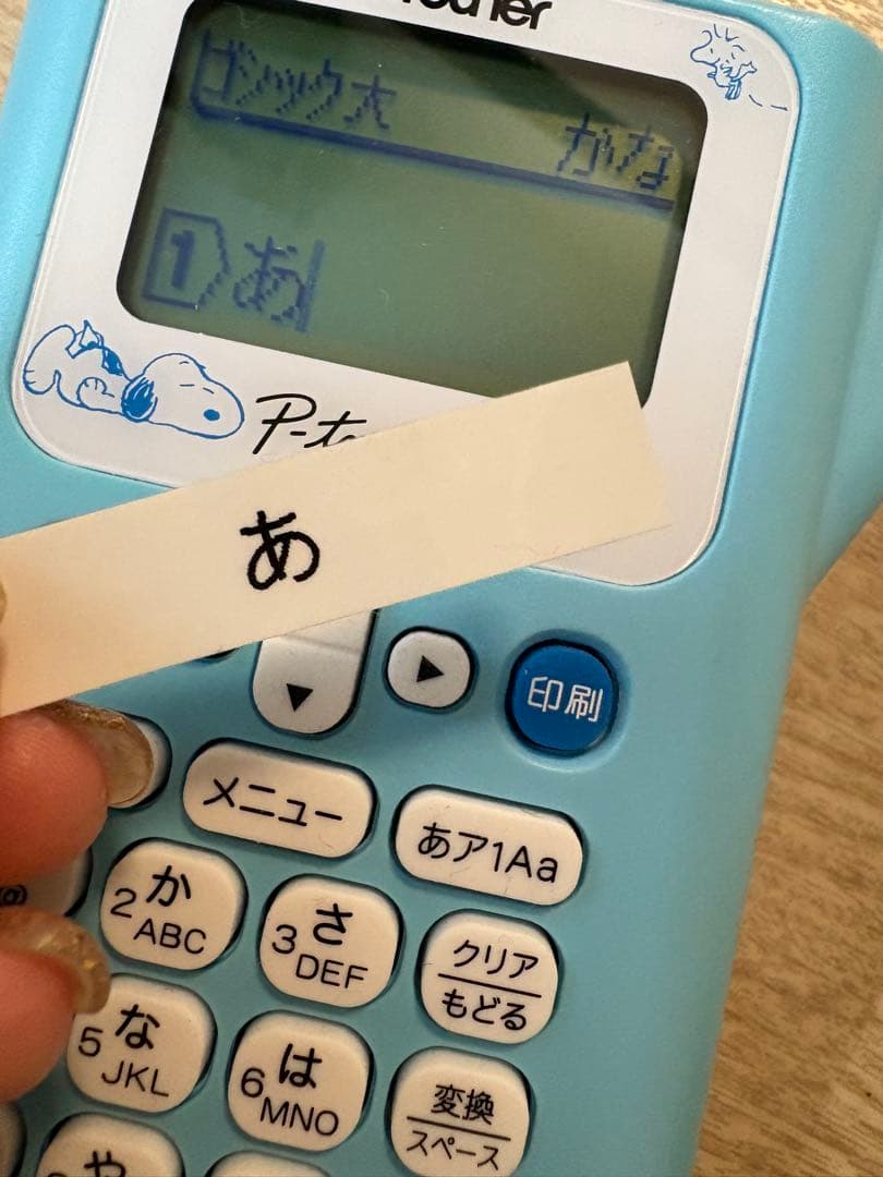 Brother P-touch J100 スヌーピー — image 2