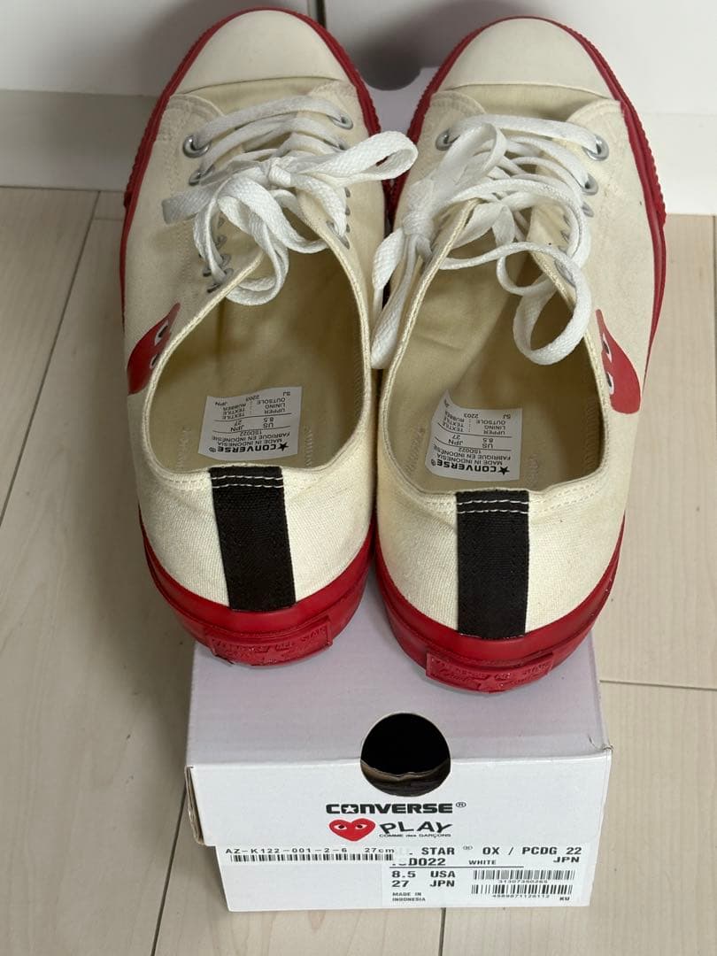 PLAY COMME des GARCONS Converse 27cm — image 3