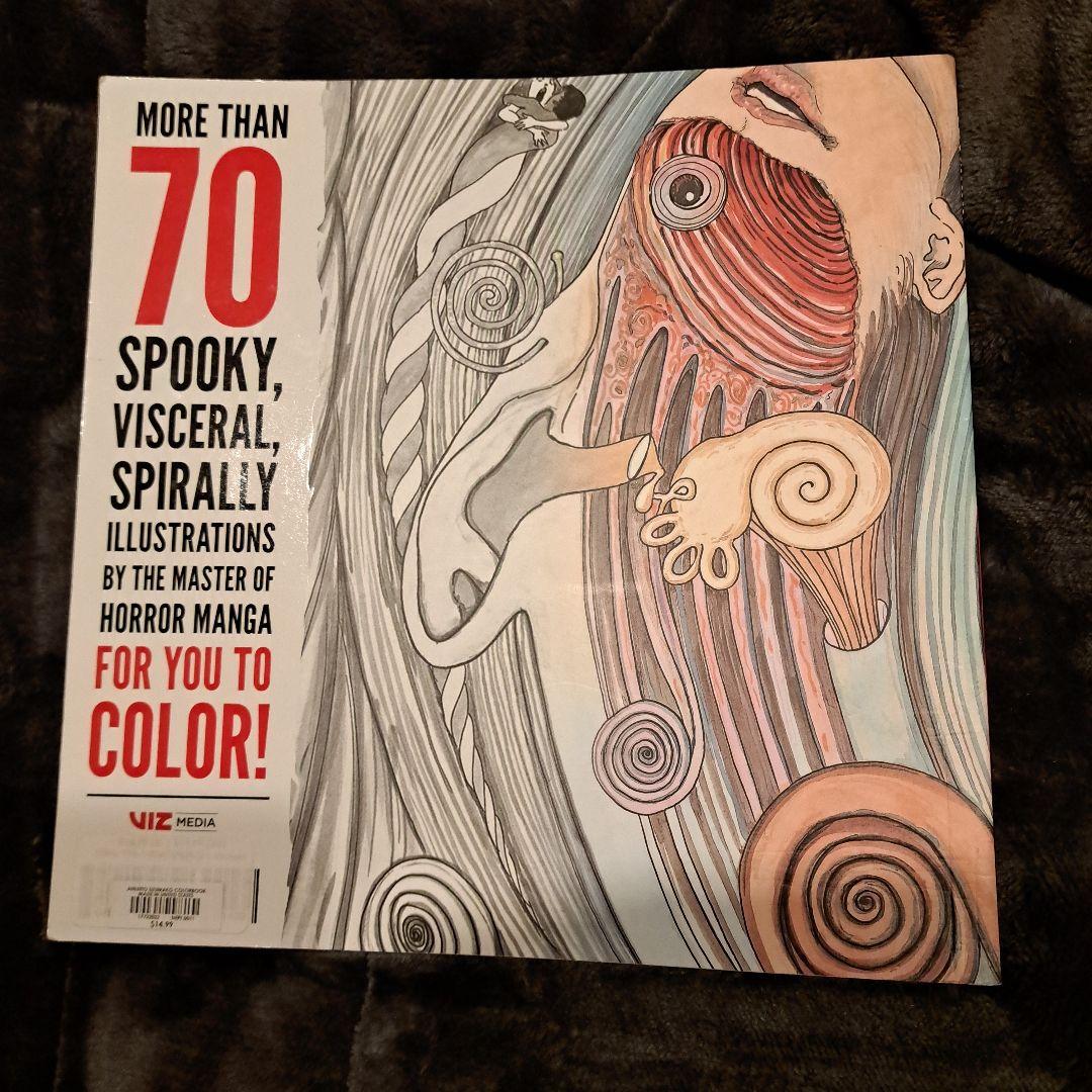 Uzumaki Coloring Book 伊藤潤二 — image 2