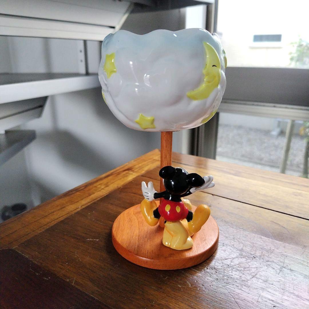未使用箱付き美品！ディズニー 雲に乗ったミニーとミッキー プルート 陶器製 — image 3