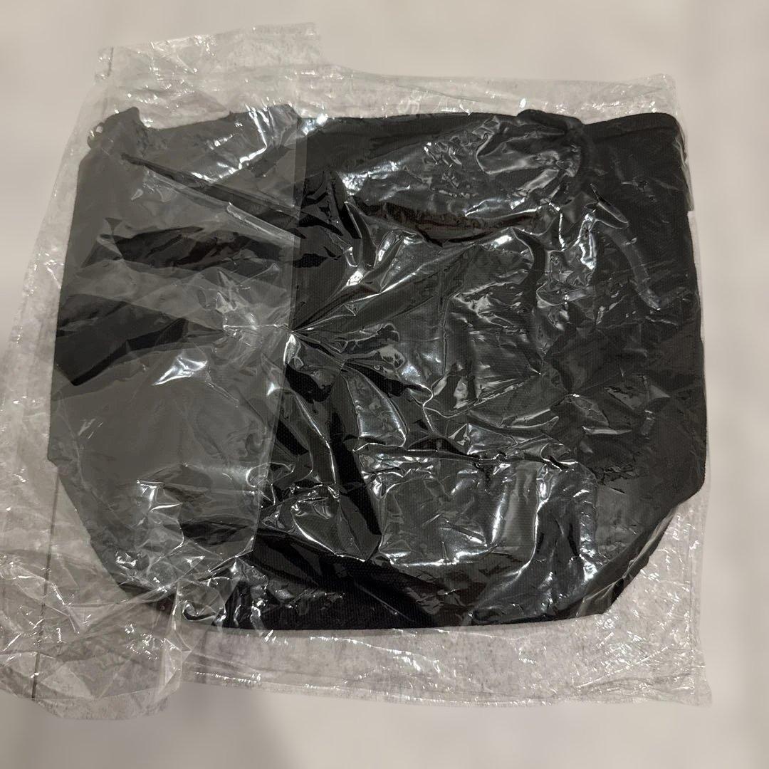 新品タグ付　ミニショルダーバッグ　キャンバス　トートバッグ　ブラック　ラコレ — image 3