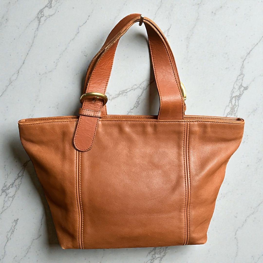 OLD COACHハンドバッグ 4133レザー ブラウンUSA製 ヴィンテージ — image 2