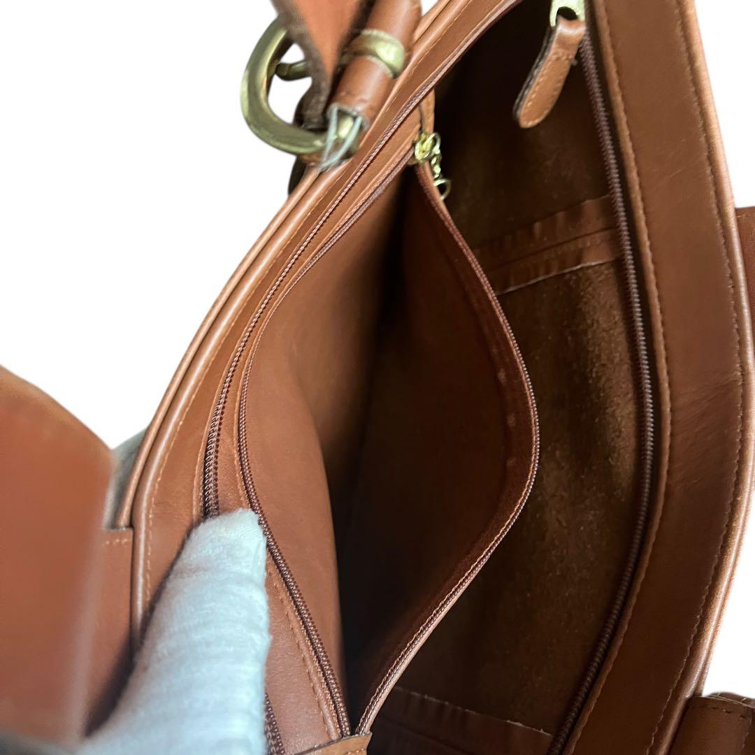 OLD COACHハンドバッグ 4133レザー ブラウンUSA製 ヴィンテージ — image 5