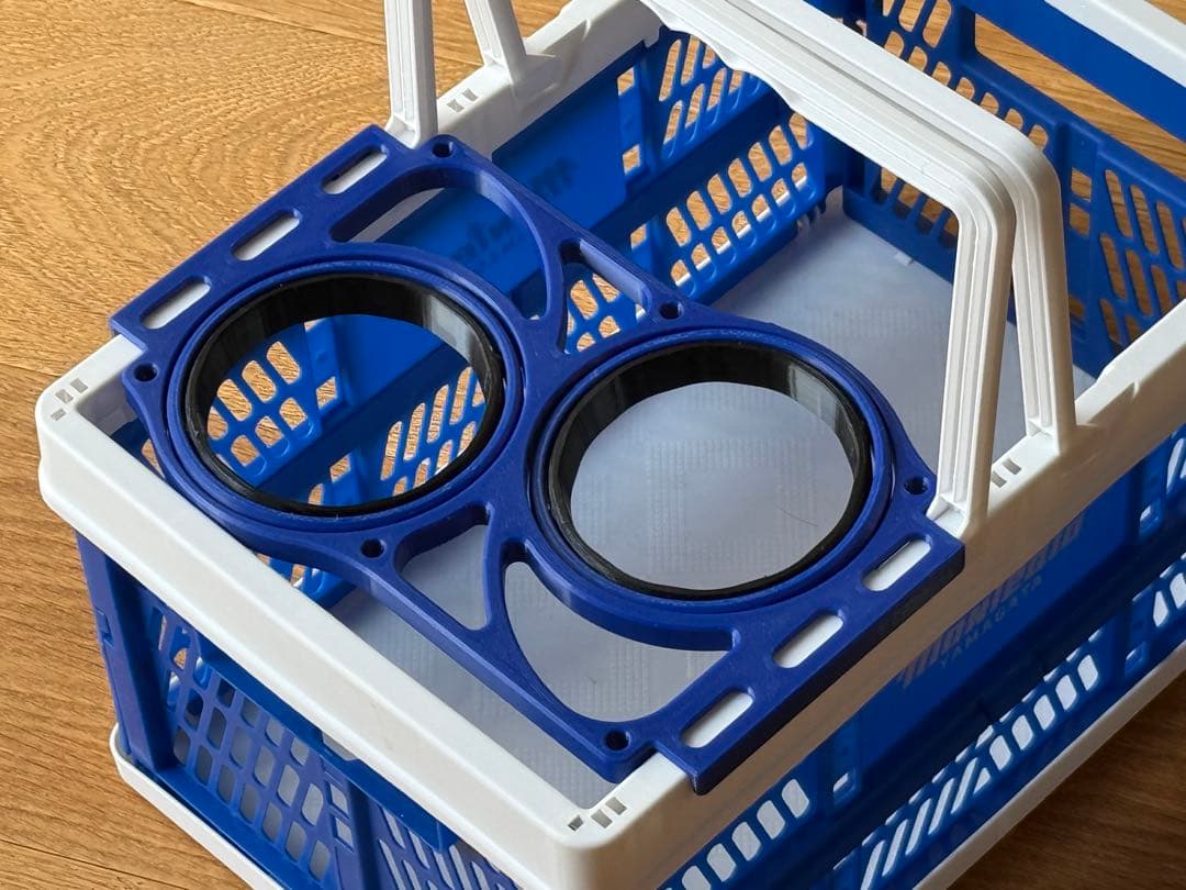 【色指定可】折りたたみコンテナ用カップホルダー（ジンバル付き） — image 3