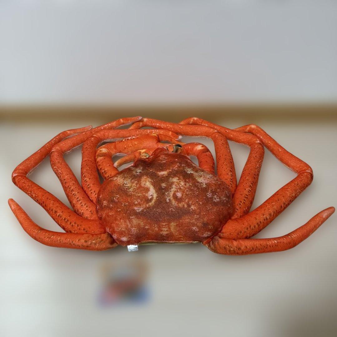 リアルカニ BIGぬいぐるみ 蟹 カニ ぬいぐるみ　タグ付き — image 3