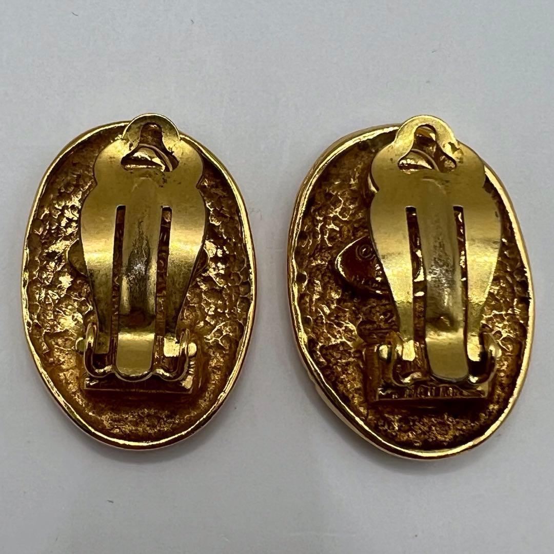 【極美品】シャネル イヤリング ココマーク 王冠 ゴールド金具 王冠 — image 3