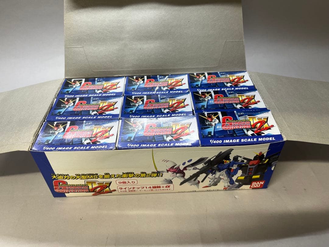DM-2ガンダムコレクションDX 2 1/400 9個入り1BOX内袋未開封 — image 2