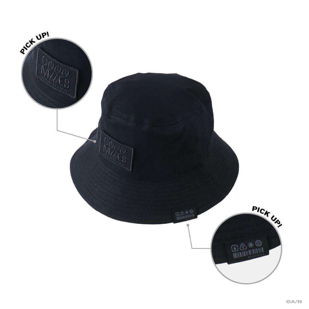 GOOOMIIES にじさんじ 黒バケットハット — image 3