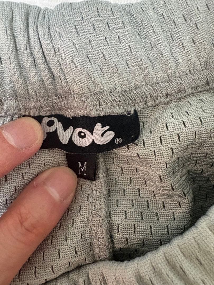 Pvot メッシュ ショートパンツ(グレー) — image 3