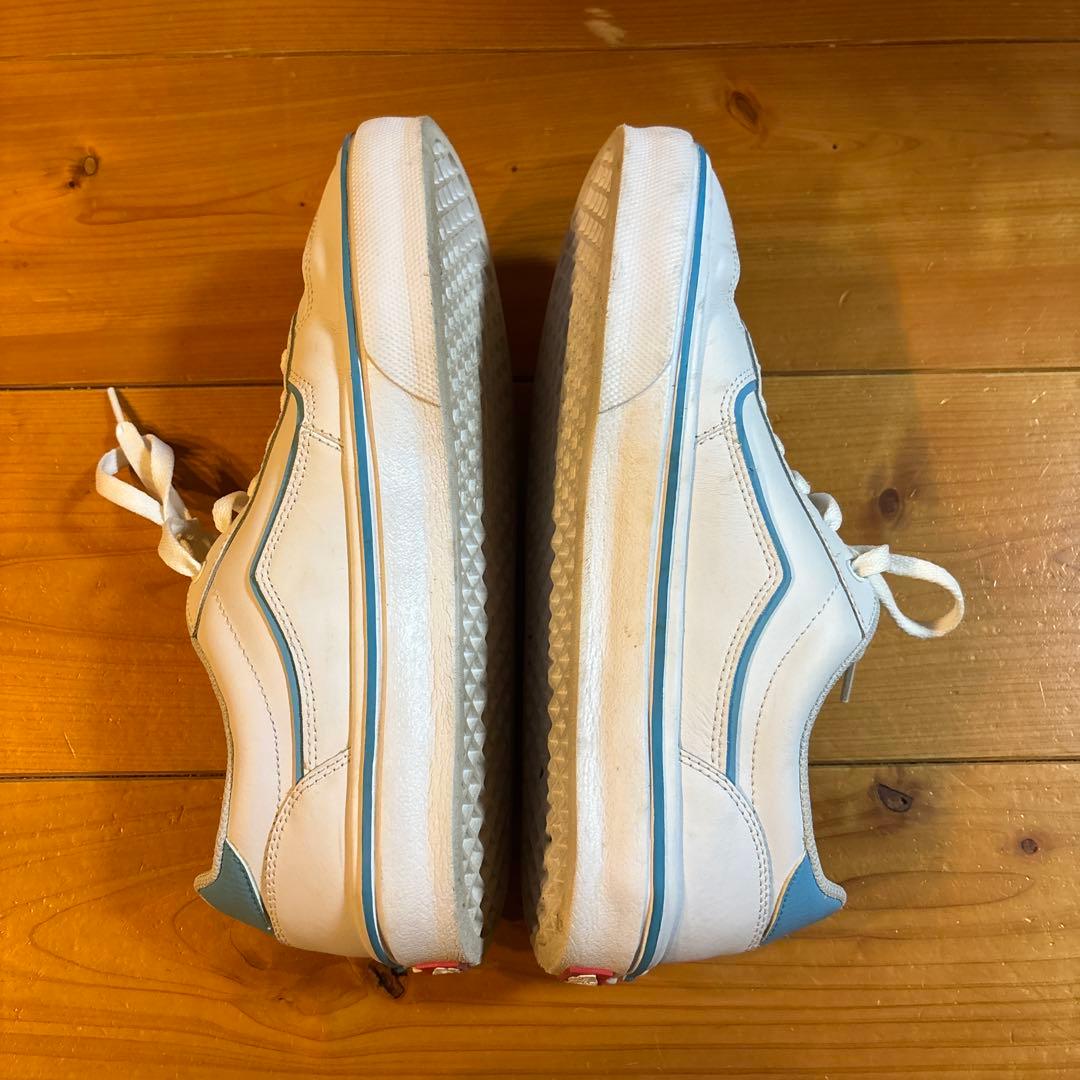 VANS ホワイト ライトブルー スニーカー — image 2