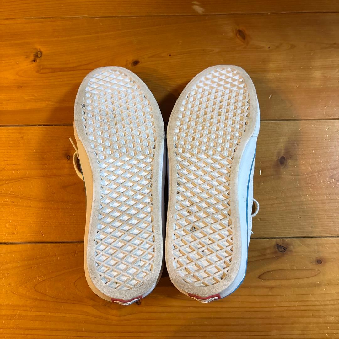 VANS ホワイト ライトブルー スニーカー — image 3