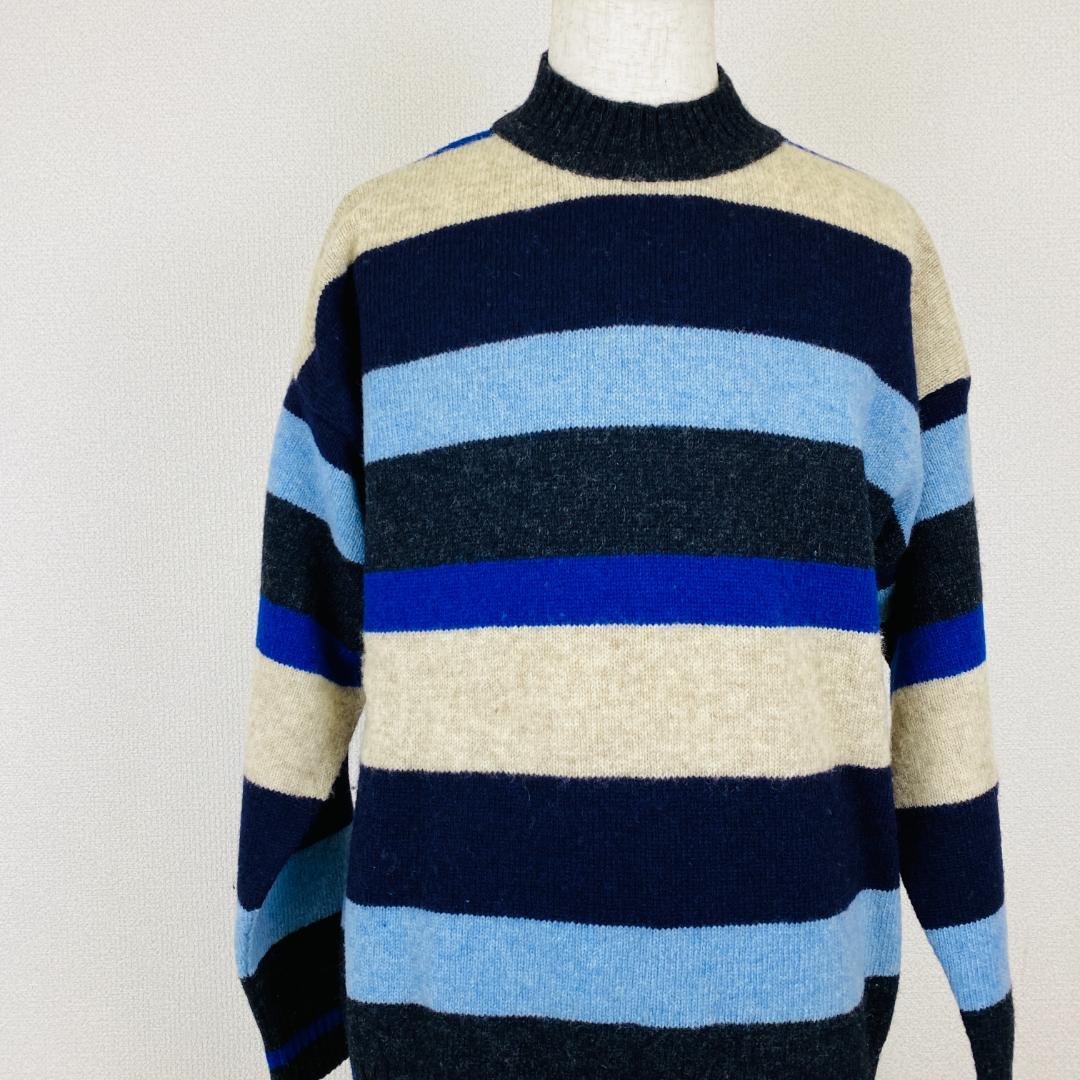 美品 FERRE JEANS ニット セーター レア ハイネック 0072-A — image 2