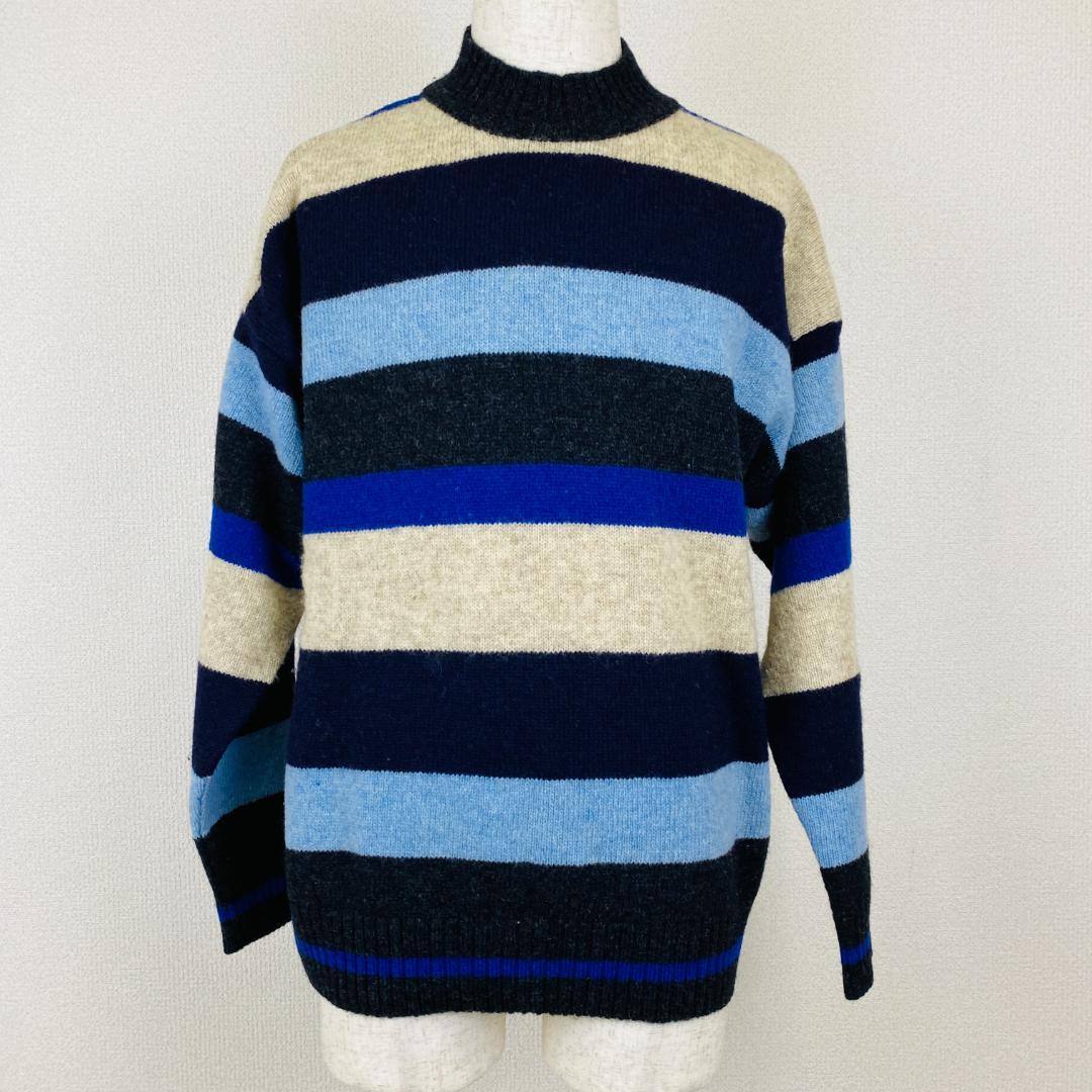 美品 FERRE JEANS ニット セーター レア ハイネック 0072-A — image 3