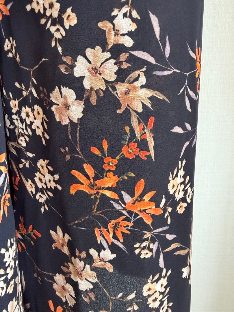 【未使用・タグ付】定価35,200円！セオリー　花柄イージーパンツ　ボタニカル — image 5