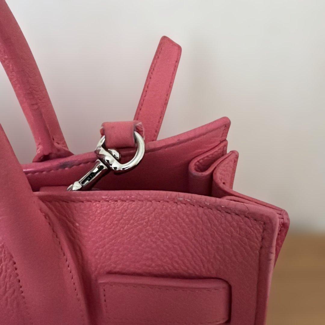 SAINT LAURENT サックドジュール ナノ ピンク — image 4