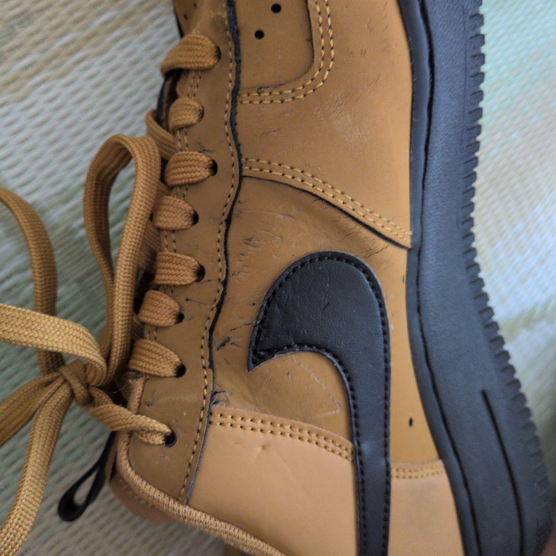 NIKE AIR FORCE 1 ウィート ブラック — image 5