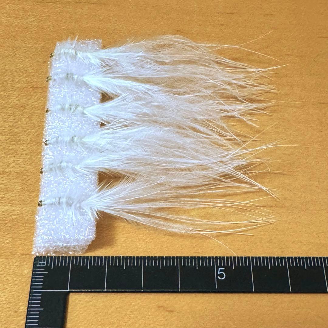 結局、コレが一番釣れる♪ 【ロングテールマラブー（クリーム） 6本セット】ハンド — image 3