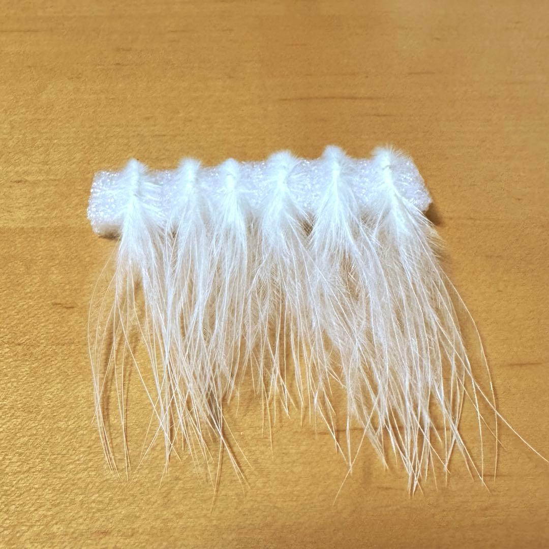結局、コレが一番釣れる♪ 【ロングテールマラブー（クリーム） 6本セット】ハンド — image 4