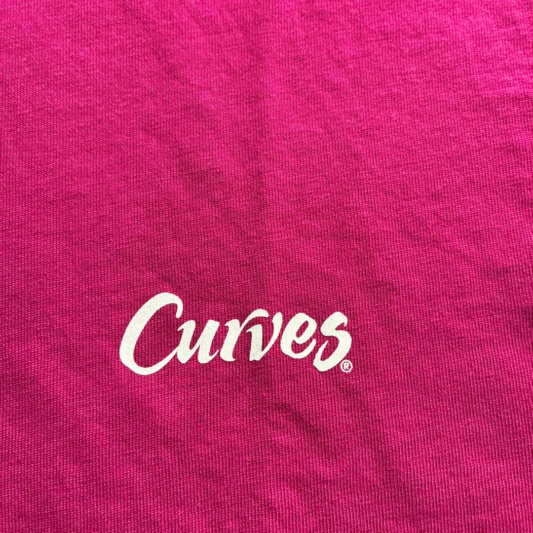 Curves 半袖Tシャツ ピンク MAサイズ — image 4