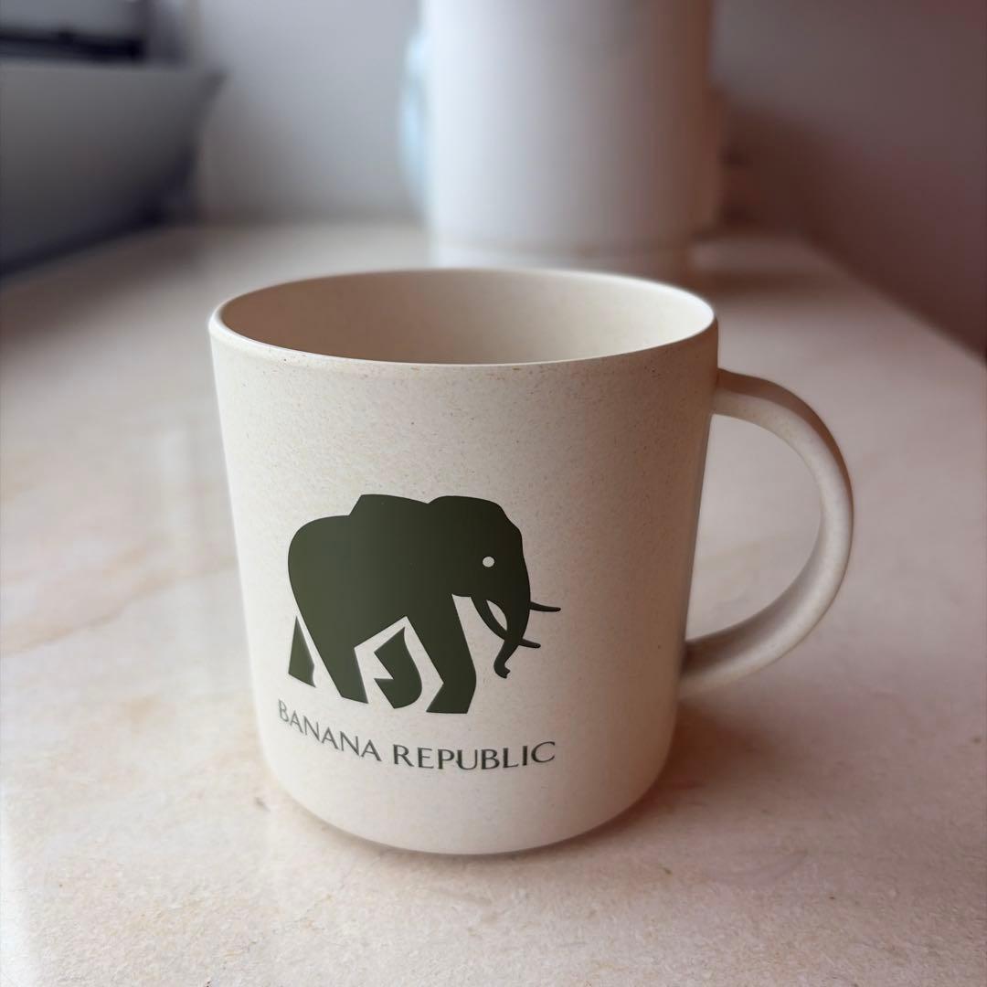 非売品BANANA REPUBLIC 象マグカップ ホワイト310ml — image 3
