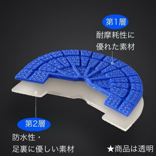 ヒールガード クリア ヒールプロテクター スニーカー ソールガード かかと — image 3