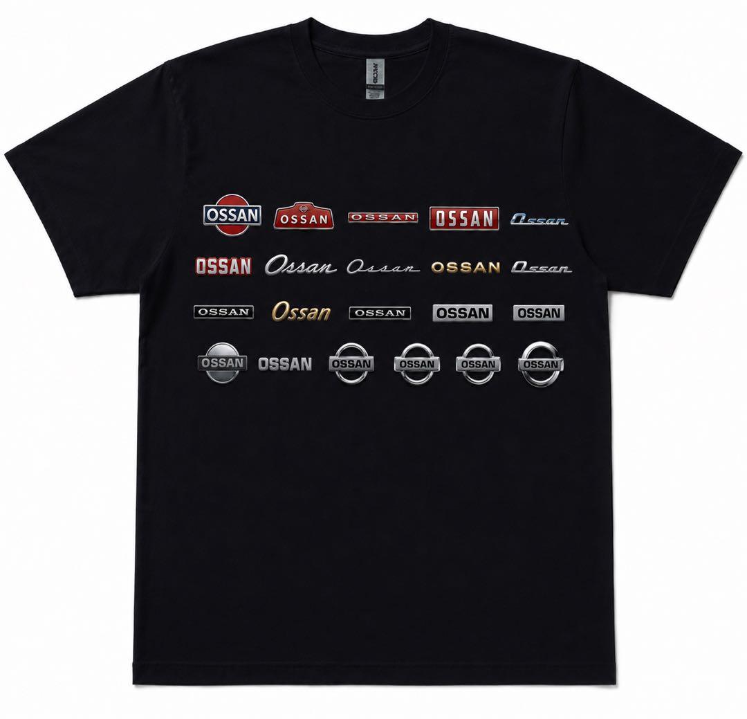 OSSAN ロゴ パロディ Tシャツ　半袖　XL — image 2