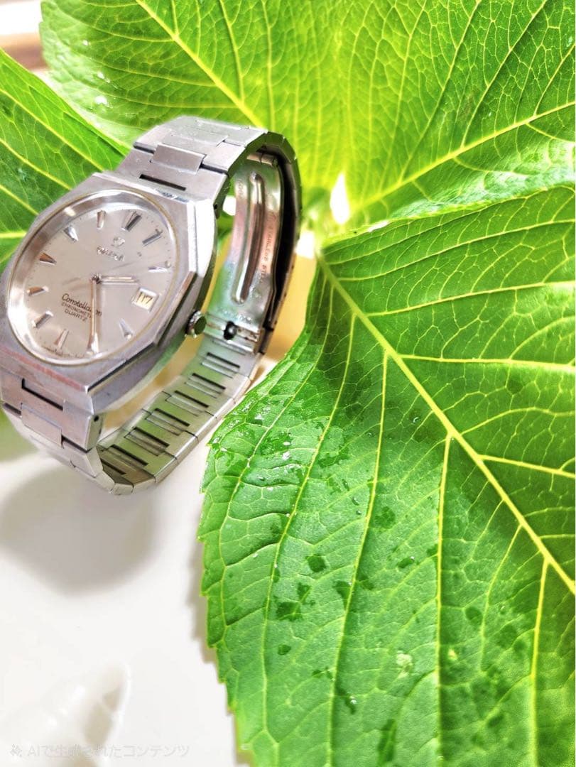 OMEGA オメガ コンステレーションクロノメータークォーツメンズ腕時計シルバー — image 2